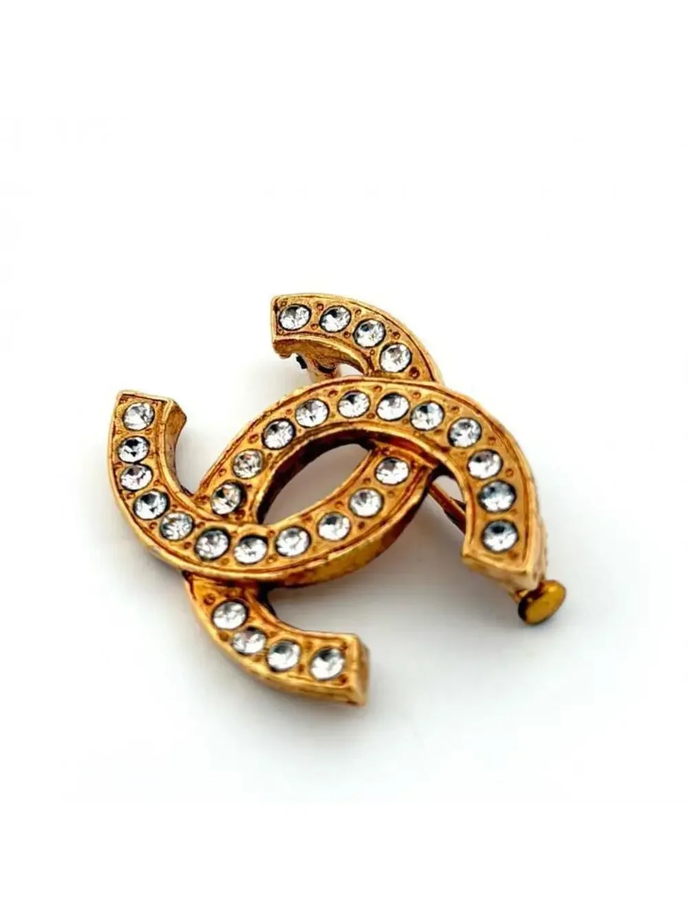 Chanel Cc Logo Brooch Metal #234139C66B